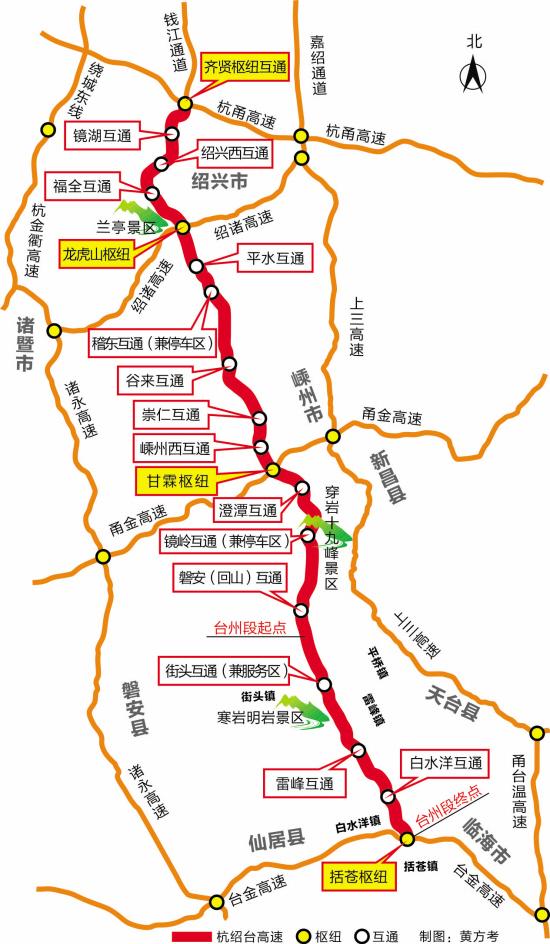 杭绍台高速最新消息报