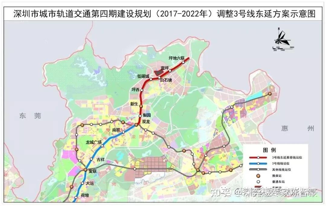 深圳地铁13号线最新线路图