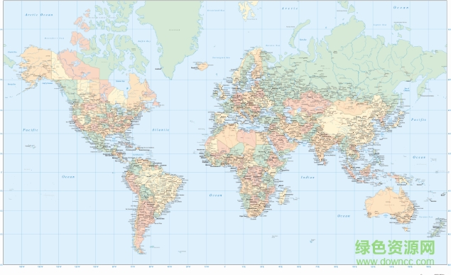 世界地图2022年高清最新版