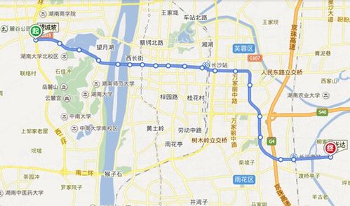 长沙4号线地铁线路图最新