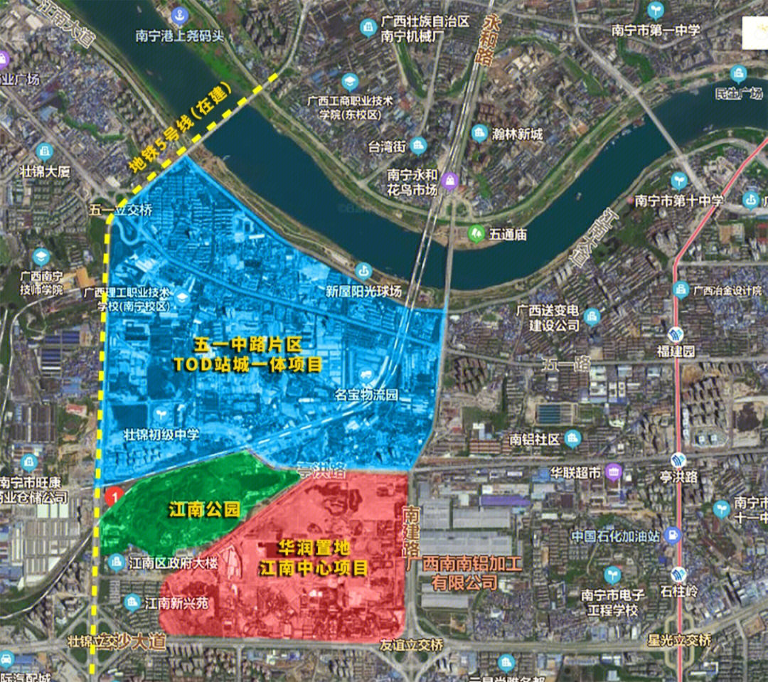 南宁市江南区最新规划