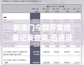 新澳最新开门奖历史记录,新澳最新开门奖历史记录，探索与启示